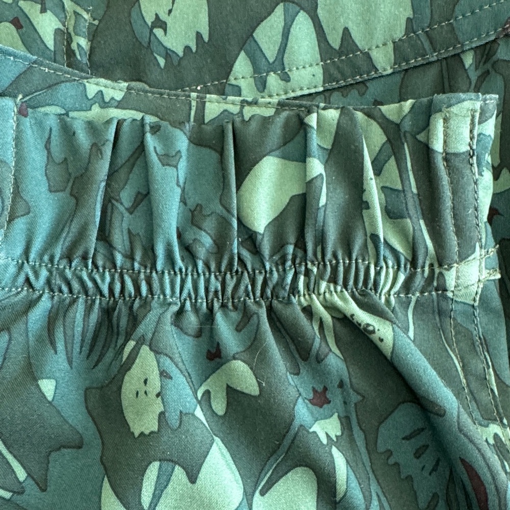 Ripskirt Hawaii Tropical Green Mini Skirt - Picture 9 of 10
